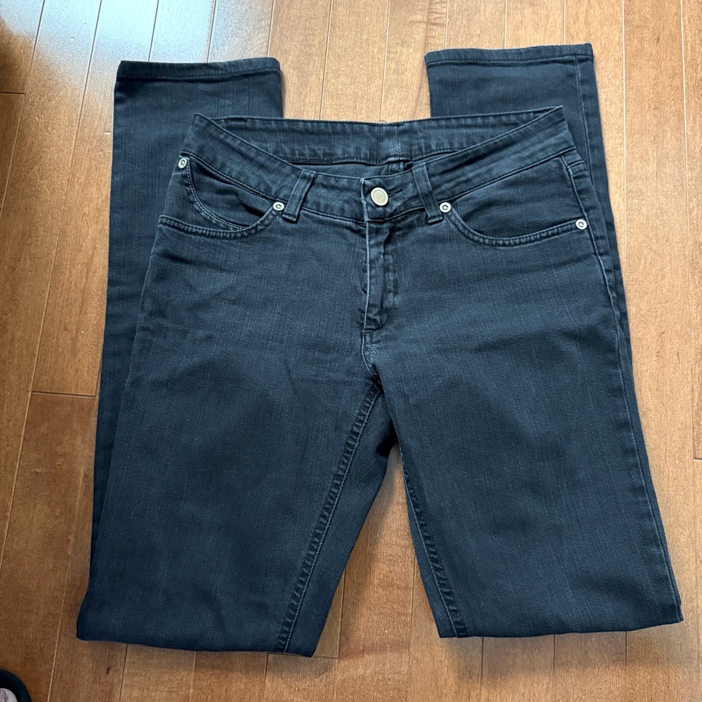 Superfine Jeans, women skinny stretch, waist 26”
Made in Italy, Black